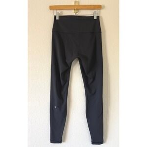 Lululemon Women's Black Wunder Train High-Rise Tight 28" Leggings size 8 GYM